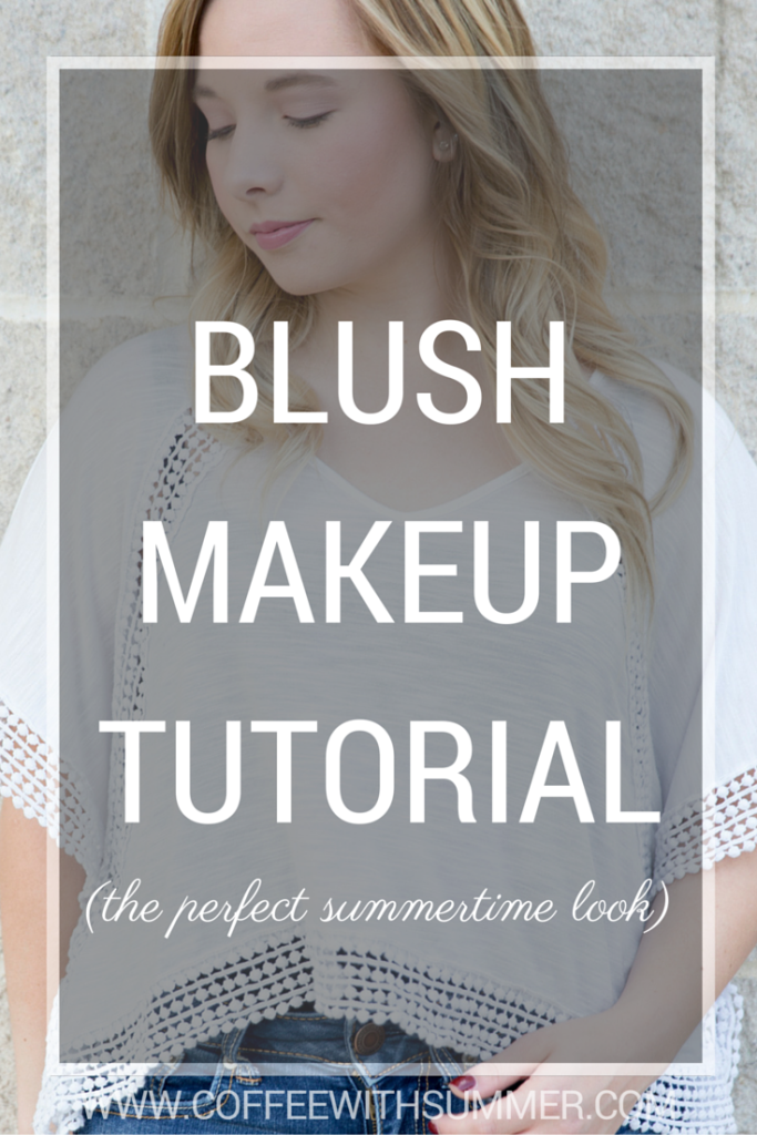 Blush Makeup Tutorial - Coffee With Summer