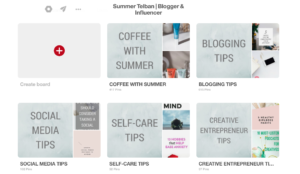 How To Craft The Perfect Pinterest Profile | Coffee With Summer