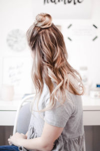Half-Up Top Knot | Coffee With Summer