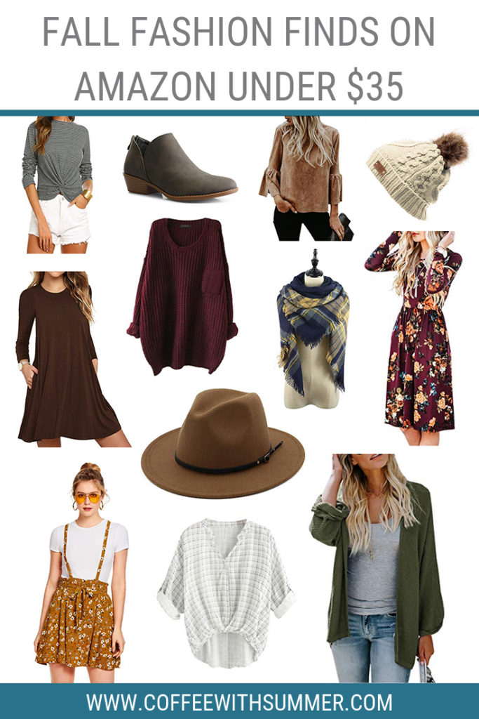 Fall Fashion On Amazon Under $35 - Coffee With Summer