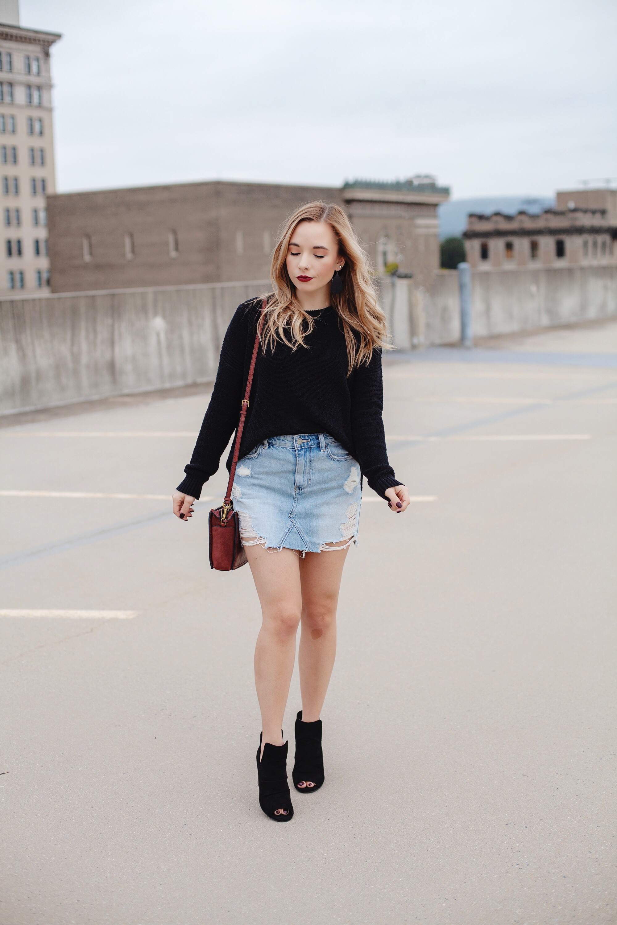Mini Skirt Jeans Fashion