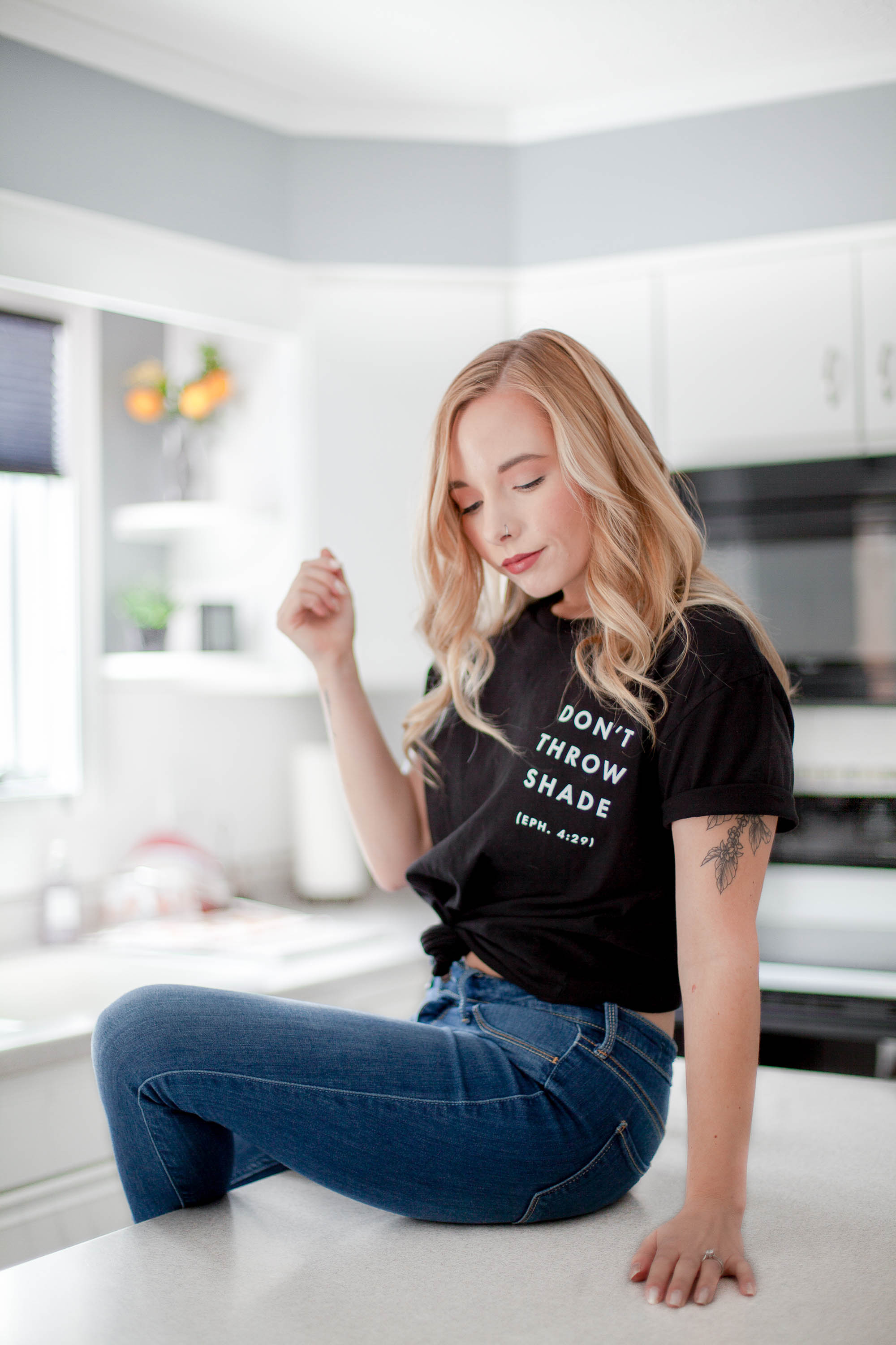 Don't Throw Shade Tee | Dayspring - Coffee With Summer