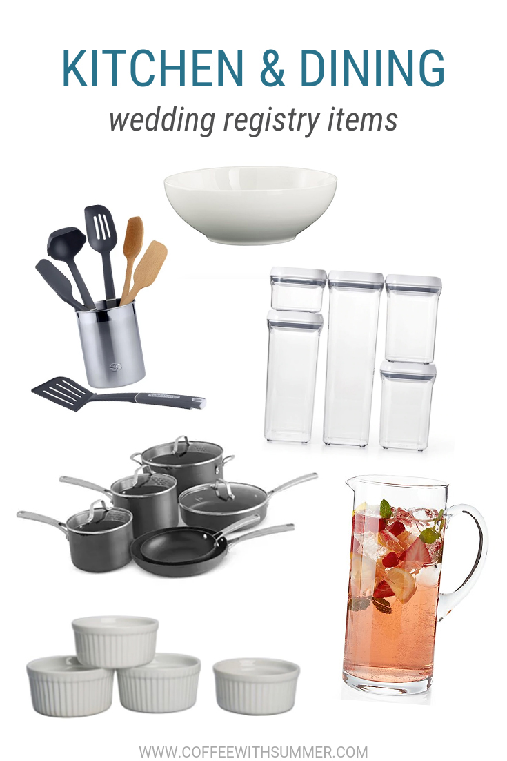 The 7 Most Important Kitchen Items to Have on Your Wedding