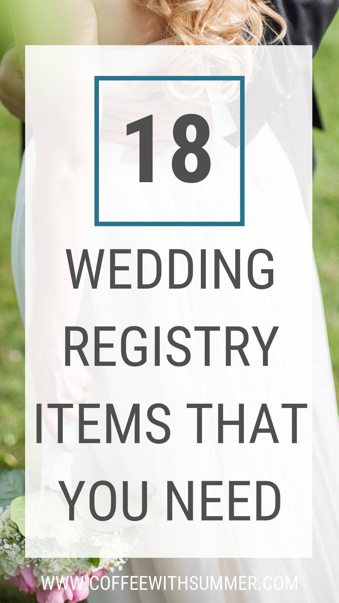 The Best Wedding Registry Items That You Need - Coffee With Summer