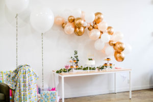 Blush Pink And Gold Baby Shower