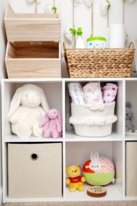 Nursery Closet Storage