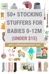 Over 50 Stocking Stuffers For Babies 0-12 Months