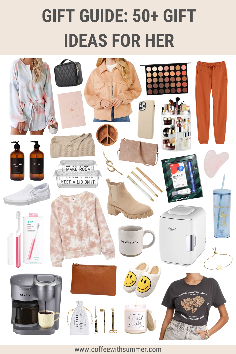 Gift Guide: 50+ Gift Ideas For Moms - Coffee With Summer